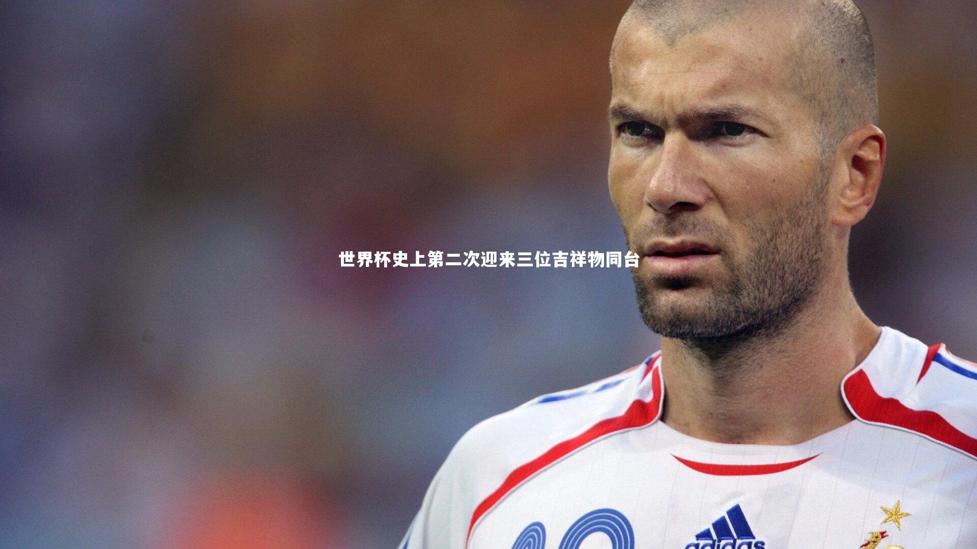 世界杯史上第二次迎来三位吉祥物同台